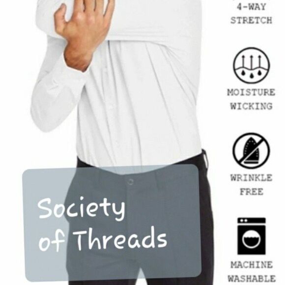 Express & Macy button down bundle tops mens medium top shirts sale lot Mens - Picture 6 of 12